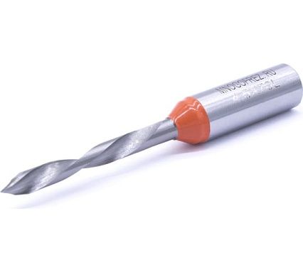 Сверло присадочное сквозное усиленное KJ1-V40204L (4.5х70 мм; хв-к 10 мм; левое вращение) МНОГОФРЕЗ 6569