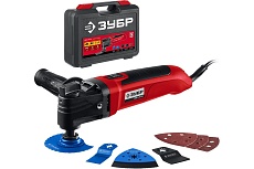 Реноватор Зубр 400 Вт, с набором насадок, кейс МФИ-400 КН