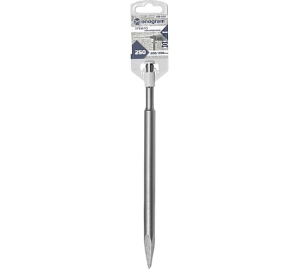 Зубило пикообразное Basis (250 мм; SDS-plus) MONOGRAM 088-888
