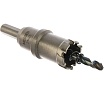 Коронка ТСТ с центрирующим сверлом и толкающей пружиной (24х25 мм) Messer 20-25-024