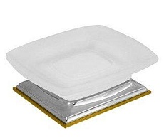 Мыльница Colombo Portofino B3242.CR2-VAN хром/золото