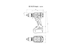 Аккумуляторная дрель-шуруповерт Metabo BS 18 LTX Impuls 602191840