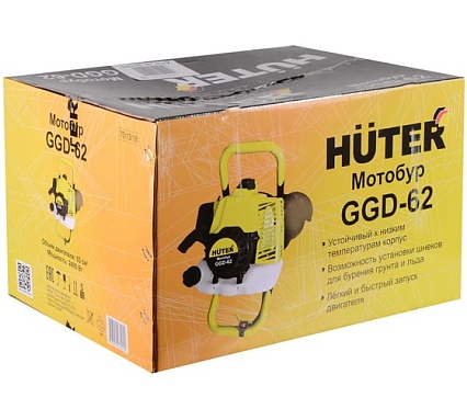 Мотобур Huter GGD-62 70/13/18