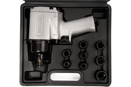 Пневматический гайковерт Rossvik 1/2", 720 Hм, с набором головок RT-5270K