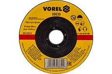 Диск отрезной по металлу (115х1х22 мм) Vorel 08630