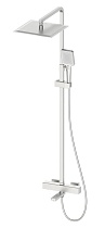 Душевая стойка Oliveeka D-Line OL-739901-BN с термостатом, никель матовый