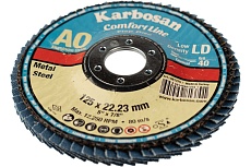Диск лепестковый Flap 125x22 мм, Р40 Karbosan KAR-981370