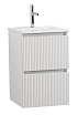 Тумба с раковиной BelBagno Uno-Mini 40 см Bianco Opaco