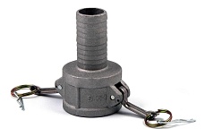 Камлок переходной алюминиевый HIMPT С-2015 (МАМА 50мм + штуцер 38мм) 2&quot; х 1 1/2&quot; 00028008716