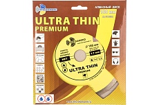 Диск алмазный отрезной Сплошной Ультратонкий Ultra Thin hot press (180х25.4 мм) TRIO-DIAMOND UTW504