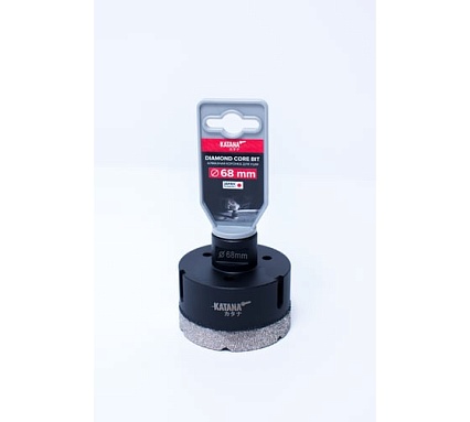 Коронка алмазная KATANA 68 мм Profi Level Master 00-00001923