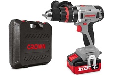 Аккумуляторный ударный шуруповерт Crown bl CT21093HMX-4 BMC