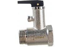 Предохранительный клапан для бойлера СТМ ТЕРМО 1/2&quot;, с курком, 6 Бар CRVP6B12