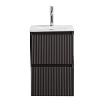 Тумба с раковиной BelBagno Uno-Mini 40 см Темно-серый матовый