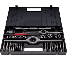Набор метчиков и плашек Bucovice Tools M3-M12 115CrV3 34 предмета 310120