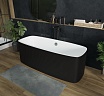 Акриловая ванна Grossman Forta GR-2901 Black 170x75 черный