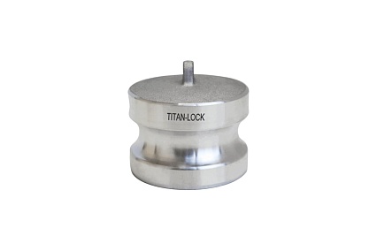 Камлок нержавеющий тип DР TITAN LOCK серия EcoLine заглушка для розетки 1 1/2, TL150DPSS-EL