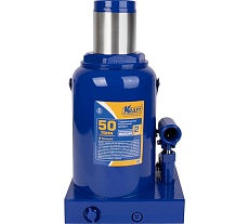 Домкрат бутылочный Kraft 50 т, 2 клапана, PRO KT 800086