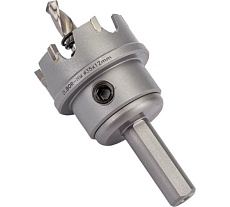 Коронка по металлу HM (35х12 мм; хвостовик 10 мм; комплект) D.BOR HS-HM-12-035-T