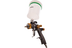Пневматический краскопульт Intertool LVLP BRONZE, форсунка 1.8 мм, бачок 600 мл PT-0136
