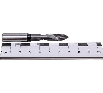 Сверло присадочное сквозное 8x70x10 мм, для ЛДСП, монолитное, правое WOODWORK 324.080.R