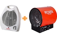 Набор: пушка 2 Квт + тепловентилятор Ресанта 902/14