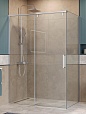 Душевой уголок BelBagno SOFT_CLOSE-1-AH-1-140/80-C-Cr 140x80 прозрачный, хром