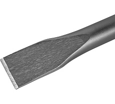 Зубило плоское Эксперт 400x35 мм, HEX 30 Практика 914-635