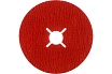 Керамический фибровый диск со шлицами XF885 (1 шт, 125х22 мм, P100) VSM 004970