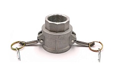 Камлок переходной алюминиевый HIMPT Д-2015 (МАМА 50мм + вн. резьба 38мм) 2&quot; х 1 1/2&quot; 00-00014389