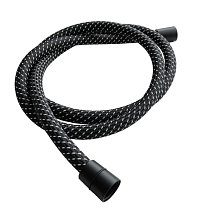 Шланг AQUAme AQM1503MB 150 см ПВХ, черный матовый