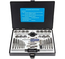 Набор метчиков и плашек Forsage 33 предметов в метал. кейсе 8684 F-M033-3