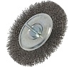 Щетка дисковая 40х10 мм, с хвостовиком, сталь Faster Tools 3491