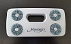 Душевая кабина Niagara Ultra NG-901 90x90 стекло прозрачное с полосой