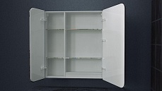 Зеркальный шкаф Art&Max Verona 80x80 с подсветкой, правый