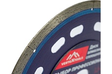 Диск алмазный Vertex 125x1.1 мм, сплошной, 7d li-ion по керамике Vertextools 04-125-43