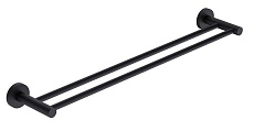 Полотенцедержатель AQUAme Trento AQM7205MB черный матовый